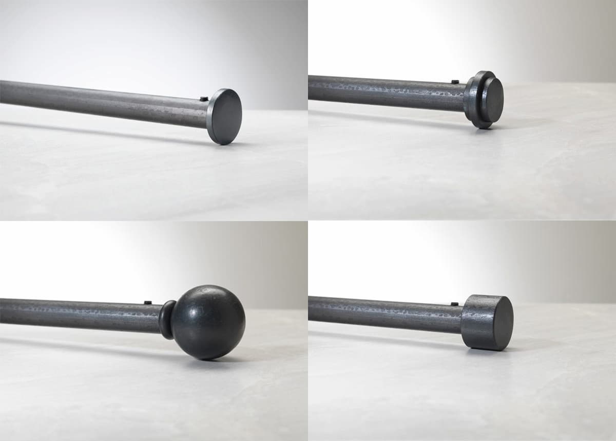 16mm Curtain Poles & Finials