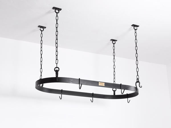 Hazel - Ceiling hanging pan rack without bars