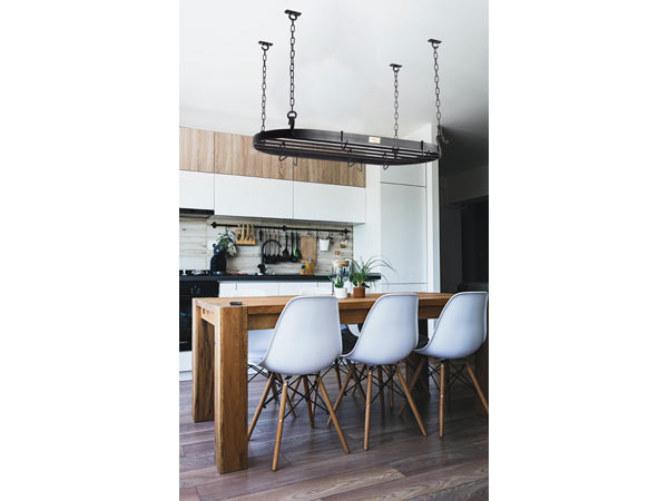 Hazel - Ceiling hanging pan rack