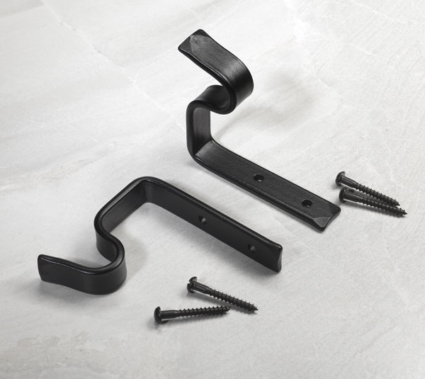 Standard brackets for our curtain poles