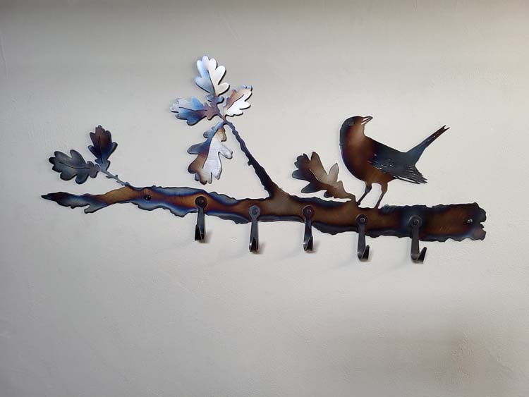 handmade wrought iron door handles